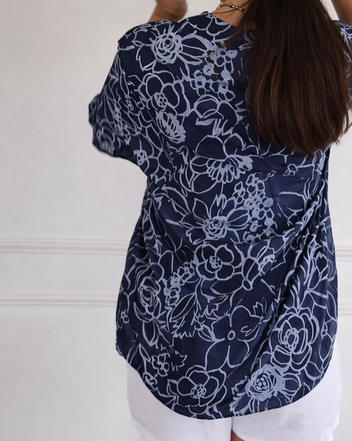 Camila | Blusa Elegante con Bolsillo