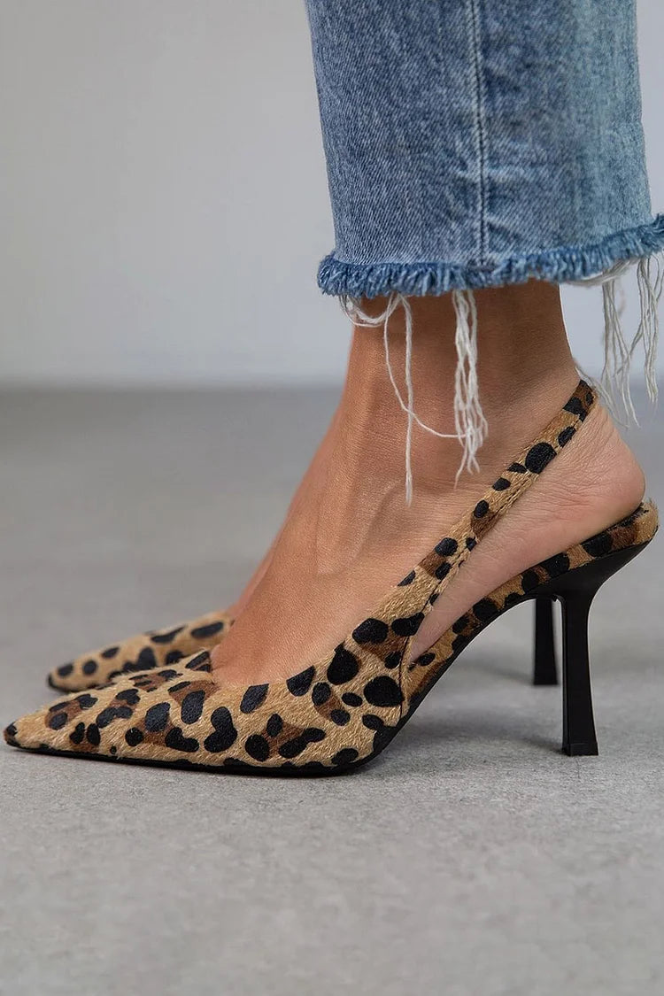 Margaret | Tacones Leopardo D'Orsay