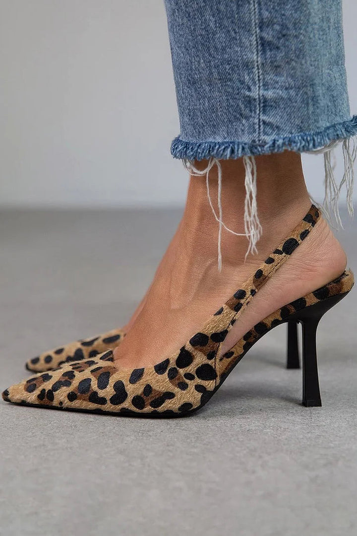 Margaret | Tacones Leopardo D'Orsay