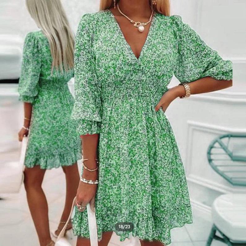 Vera | Vestido Floral Elegante