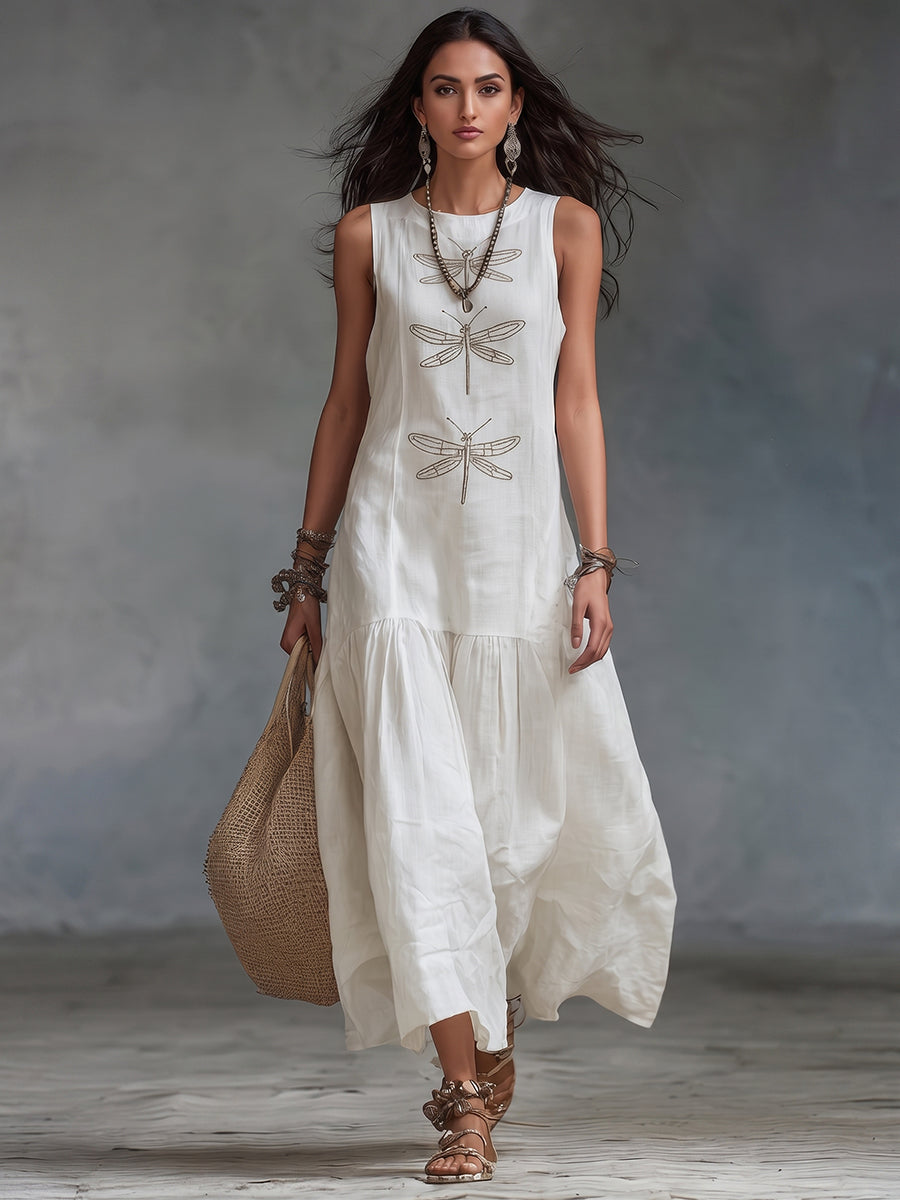 Ginebra - Vestido Maxi Sin Mangas