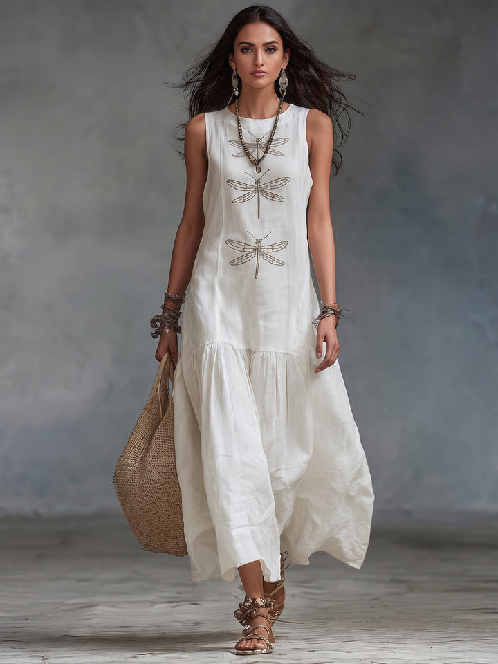 Ginebra - Vestido Maxi Sin Mangas