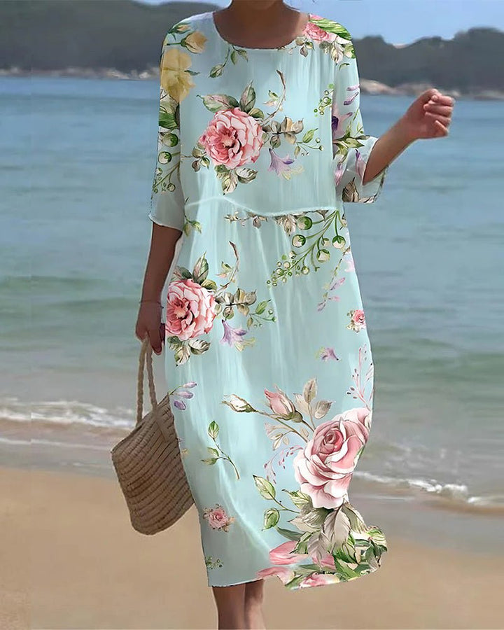 Brya | Vestido Flor de Atardecer