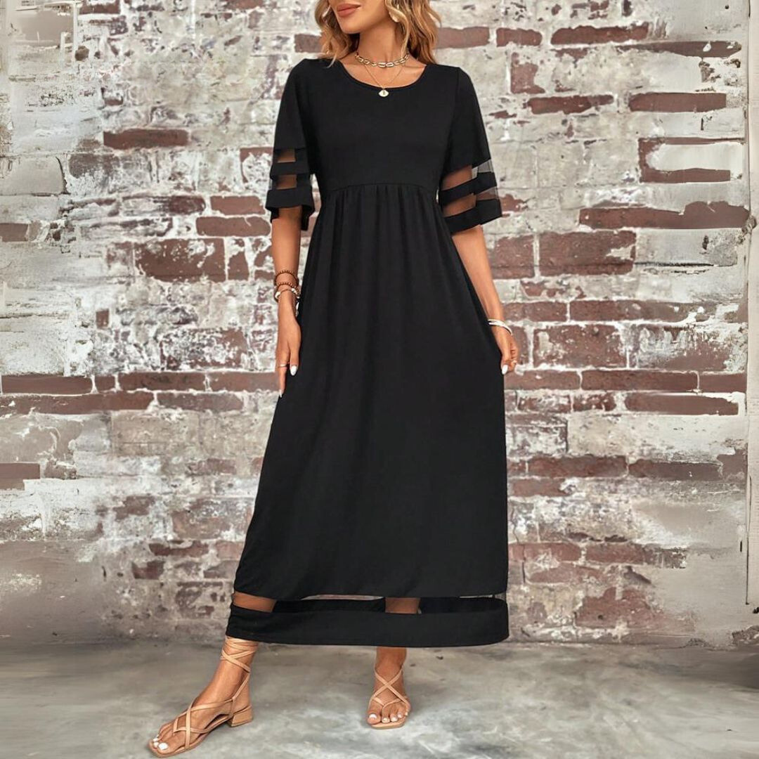 Cerelia | Vestido Midi Que Acentúa la Cintura