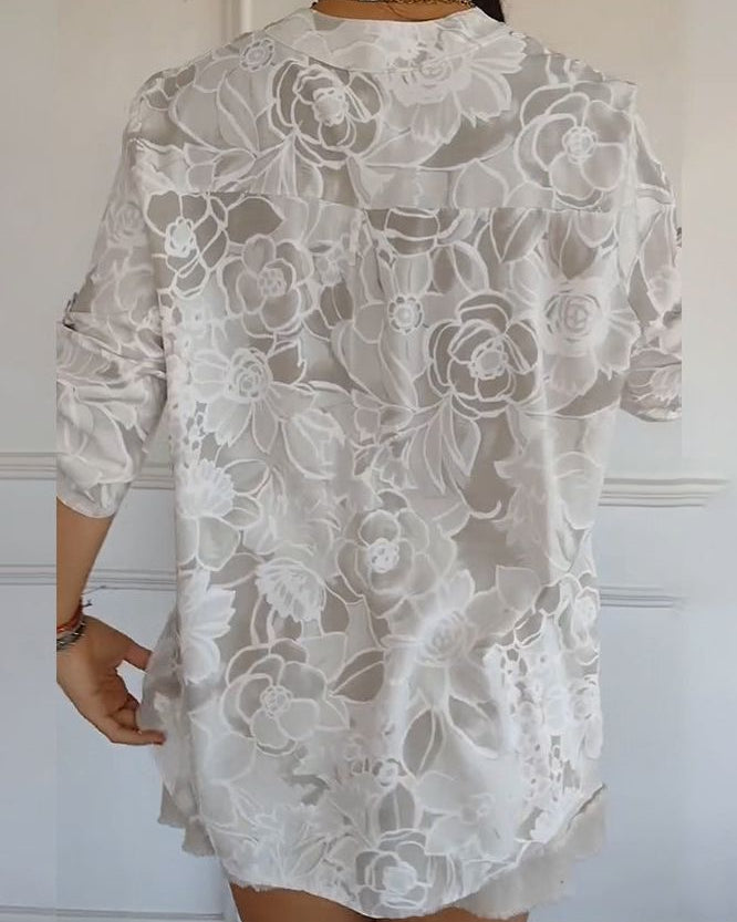 Camila | Blusa Elegante con Bolsillo