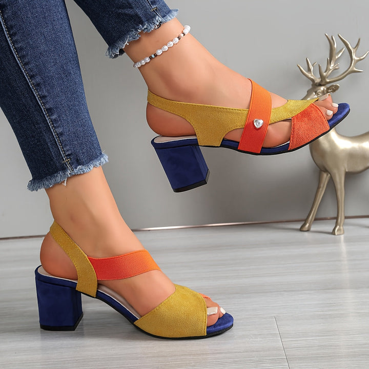 Lucia™ | Tacones de Bloque de Confort Ortopédico