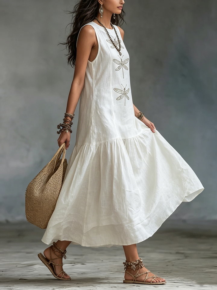 Ginebra - Vestido Maxi Sin Mangas