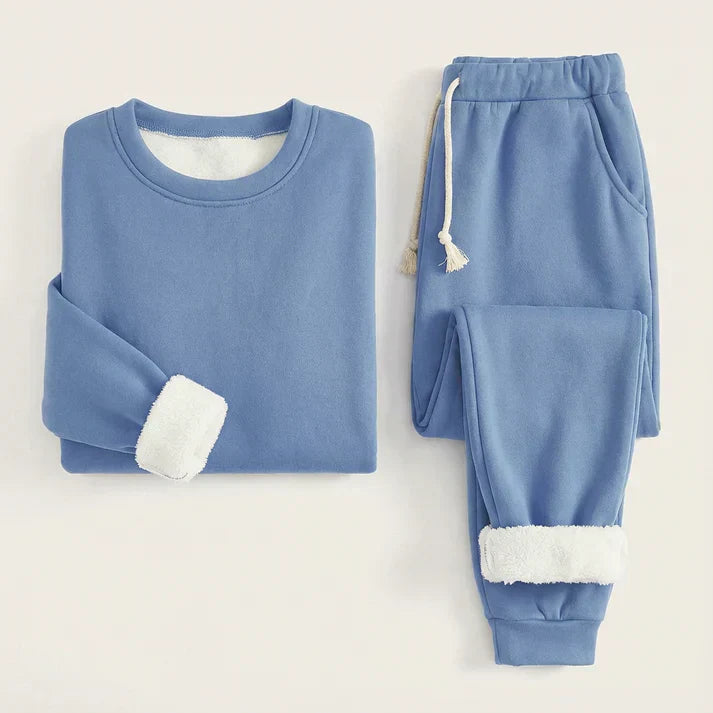 Hailey | Conjunto Cómodo Forrado de Forro Polar