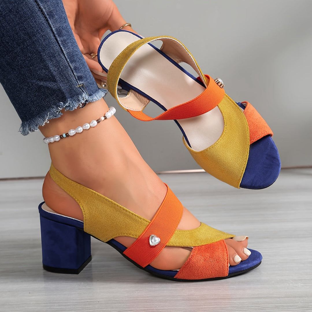 Lucia™ | Tacones de Bloque de Confort Ortopédico