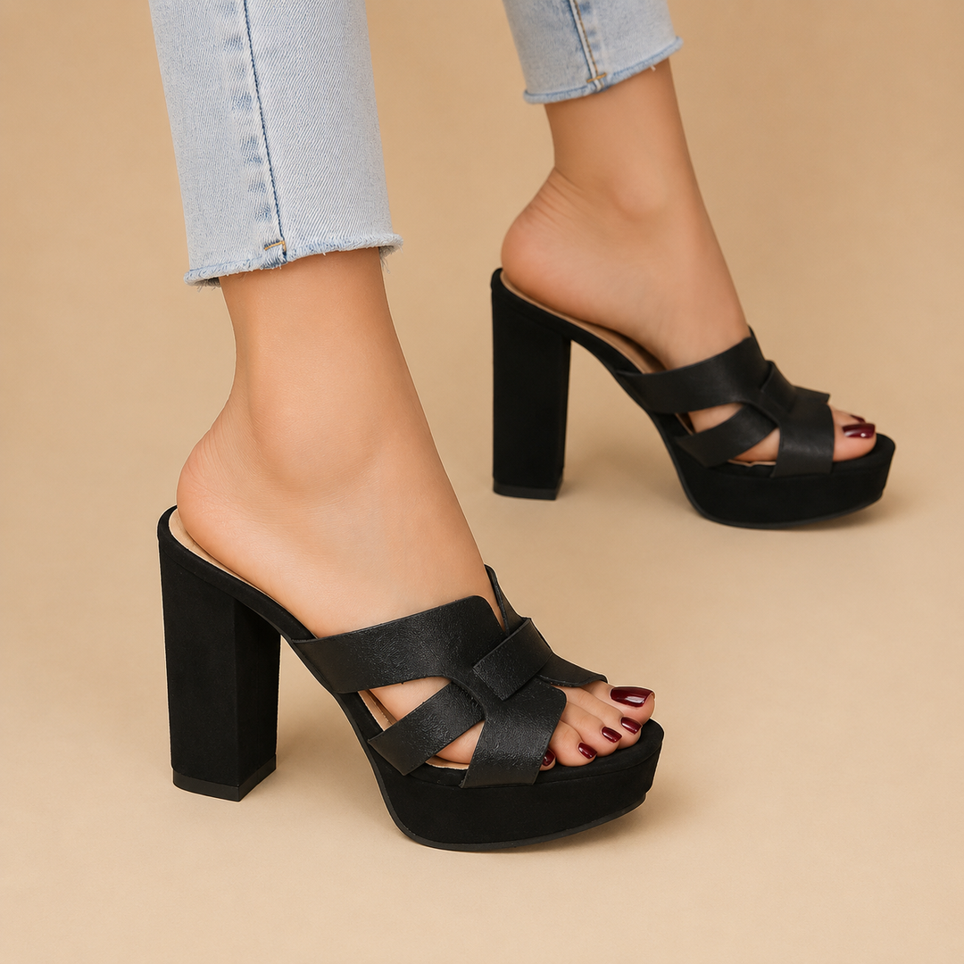 Elena™ | Tacones de Elegancia en Plataforma Sin Esfuerzo