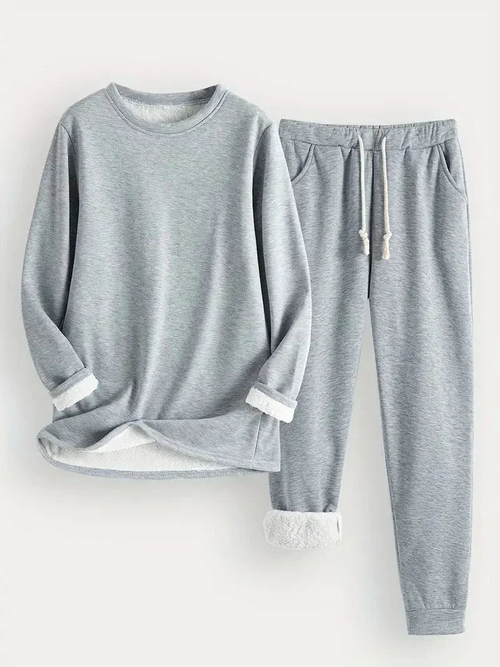 Hailey | Conjunto Cómodo Forrado de Forro Polar