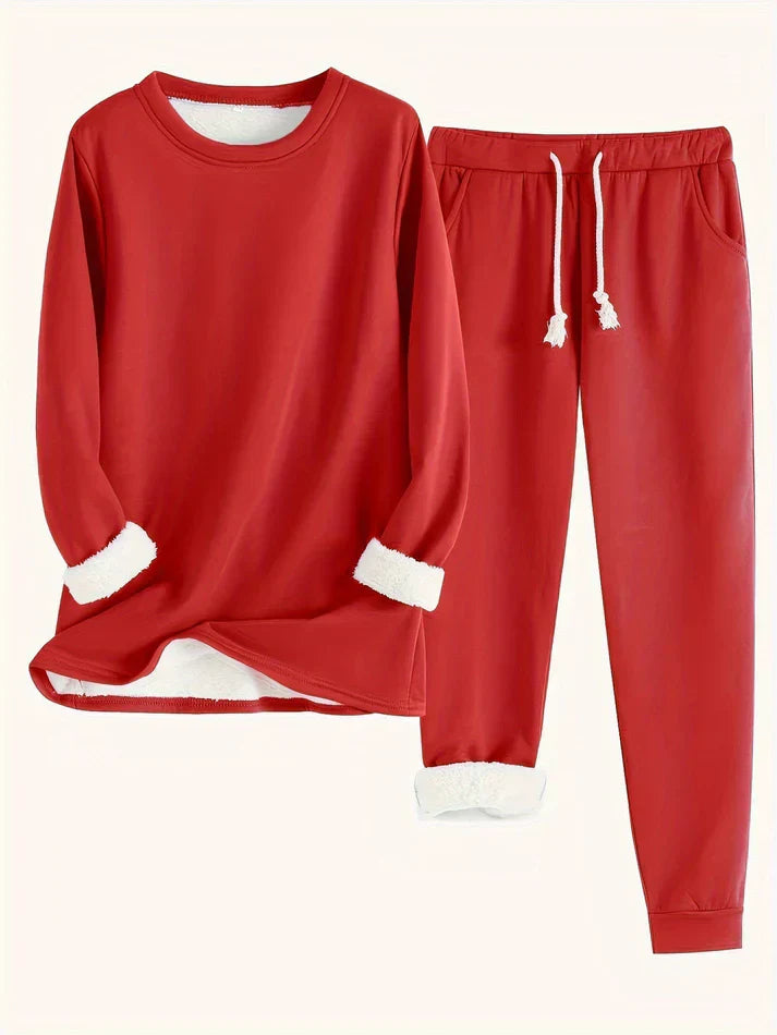 Hailey | Conjunto Cómodo Forrado de Forro Polar