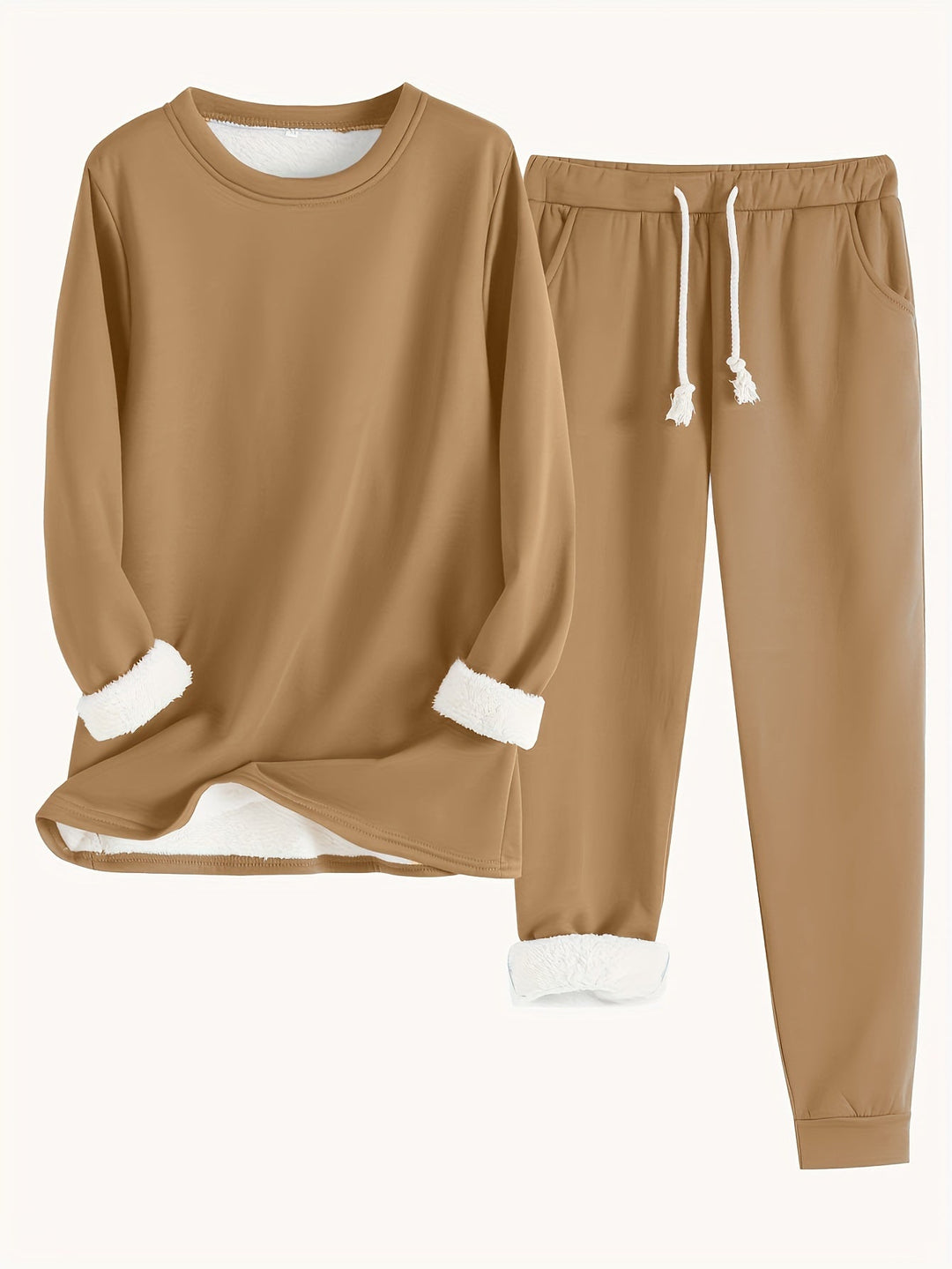 Hailey | Conjunto Cómodo Forrado de Forro Polar