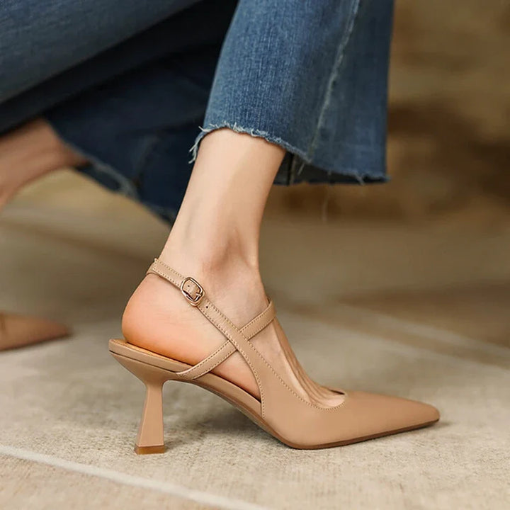 Zoe | Tacones de Vestido con Correa en el Tobillo