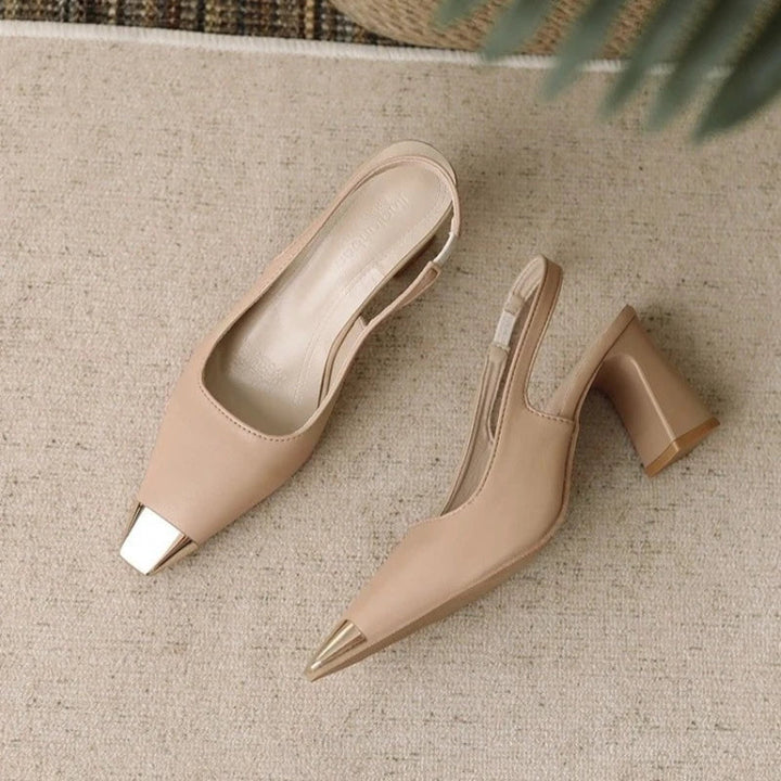 Layla | Tacones Slingback de Punta