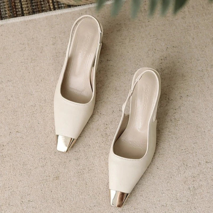 Layla | Tacones Slingback de Punta