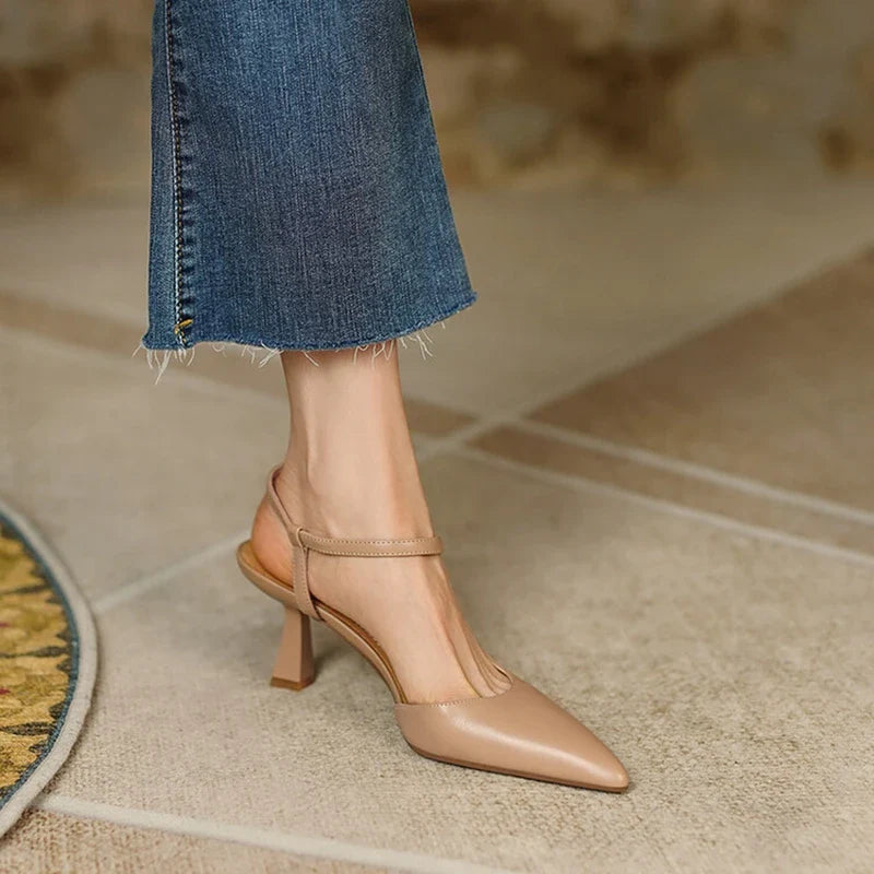 Zoe | Tacones de Vestido con Correa en el Tobillo