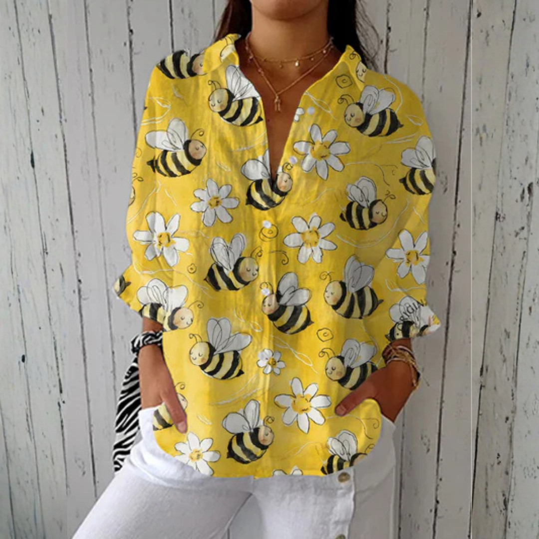 Nancy™ | Blusa Bee Blossom