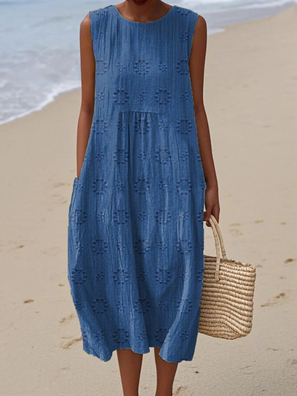 Audrey | Vestido Midi con Estampado