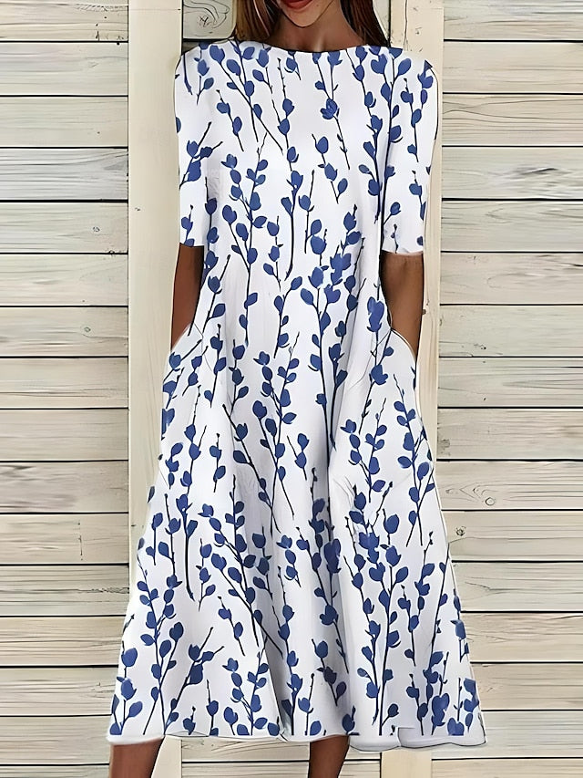 Carlee | Vestido Coastal Bloom