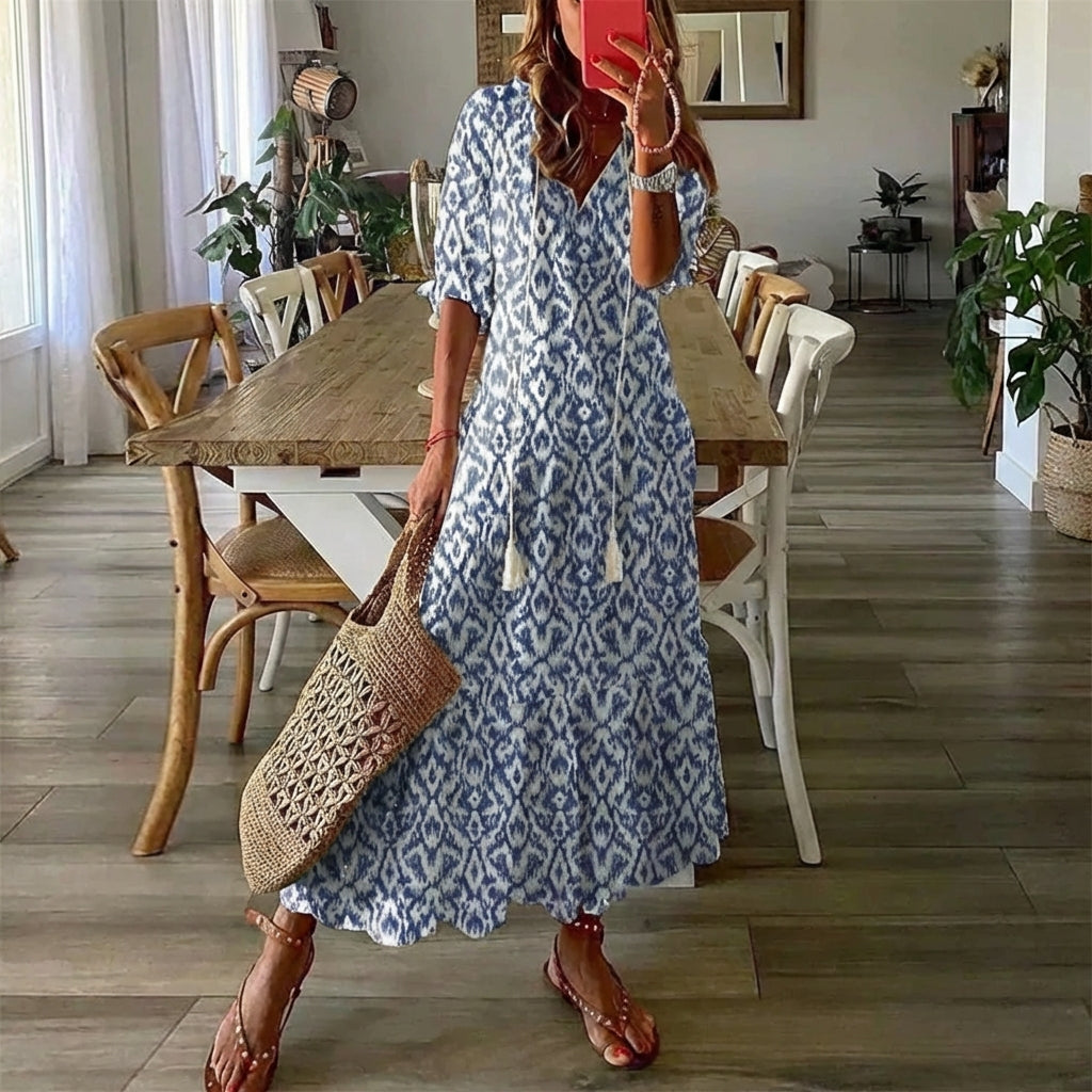 ARIA | Vestido Boho de Cobertura de Barriga