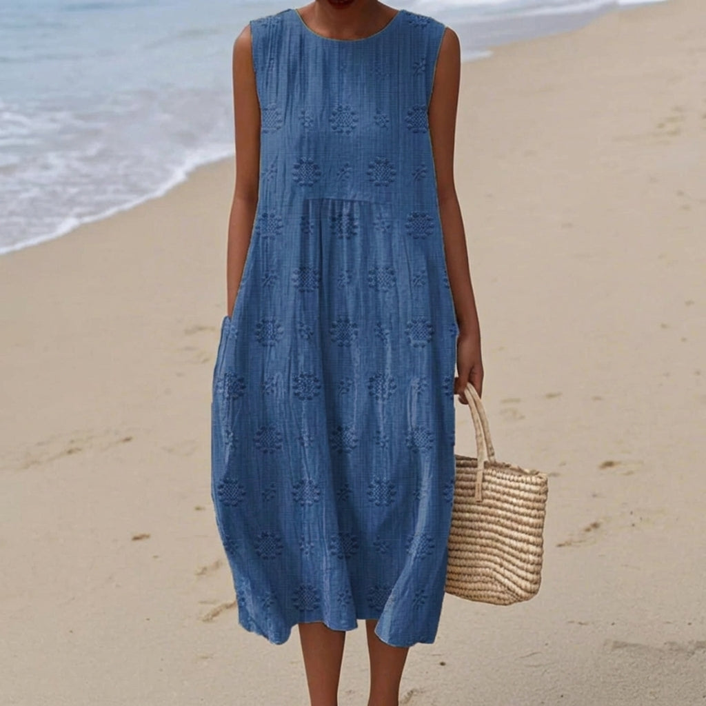 Audrey | Vestido Midi con Estampado