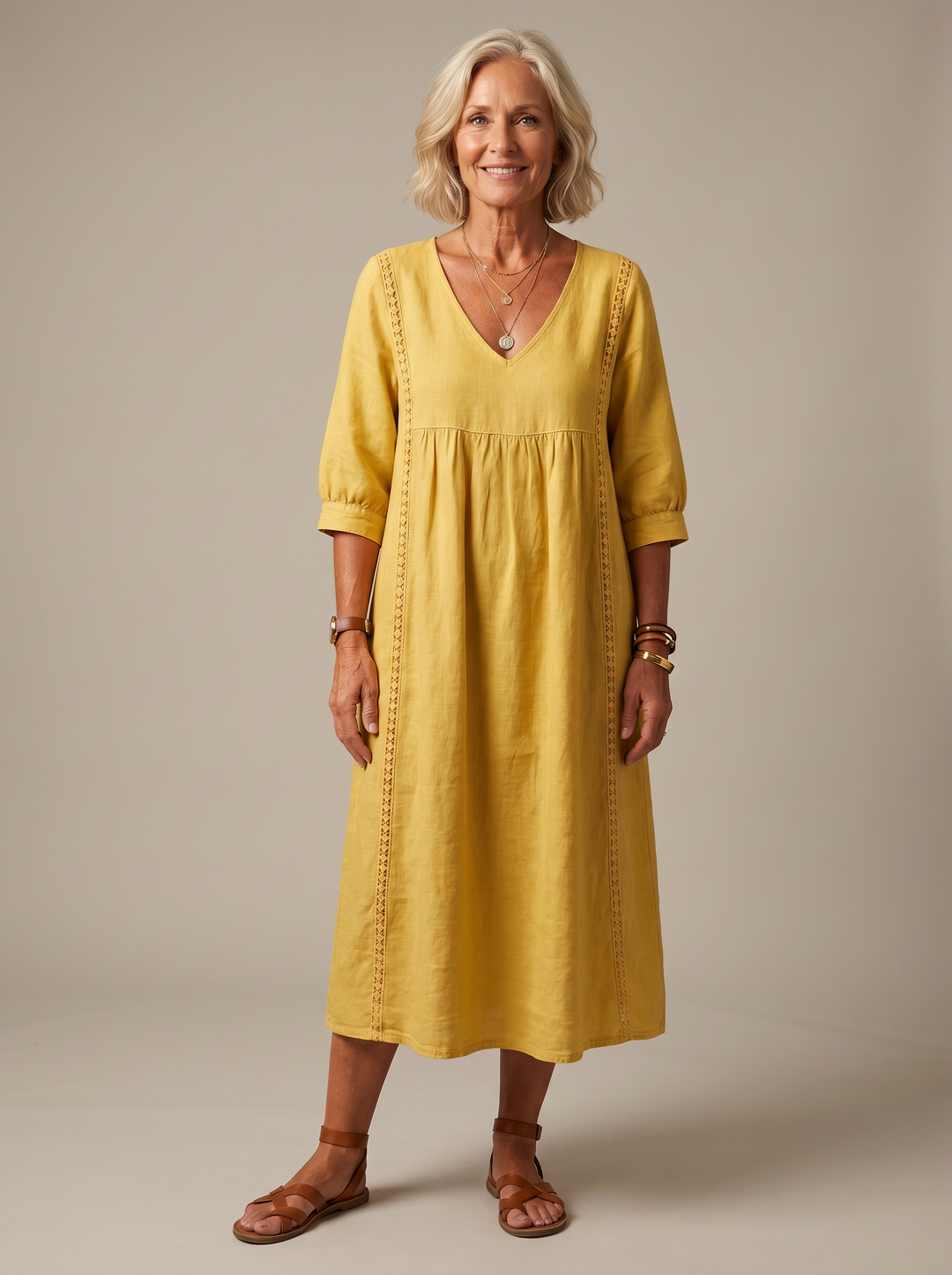 Martha - Vestido Maxi Casual Cómodo