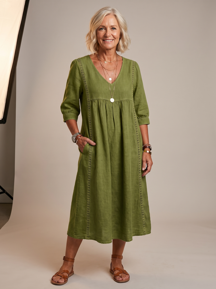 Martha - Vestido Maxi Casual Cómodo