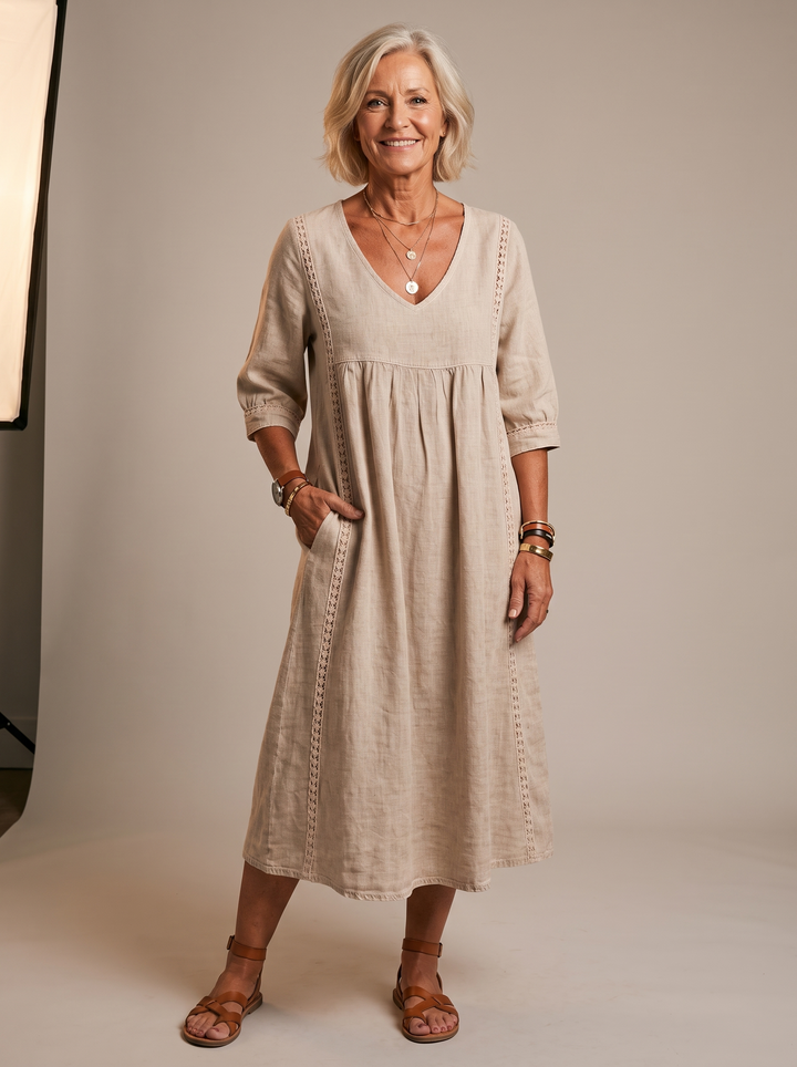 Martha - Vestido Maxi Casual Cómodo