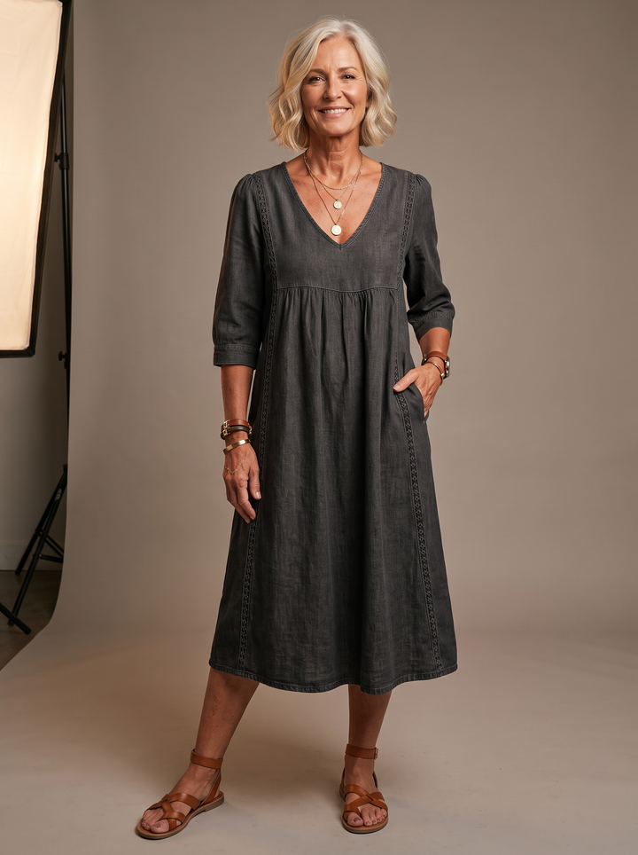 Martha - Vestido Maxi Casual Cómodo