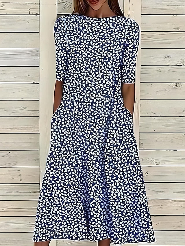 Carlee | Vestido Coastal Bloom